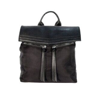 BOTKIER New York Small Faux Leather Flap Backpack